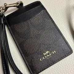 【美品】COACH コーチ IDホルダー カードケース パスケース