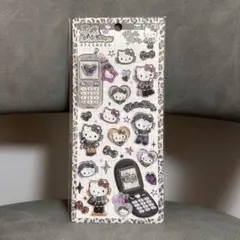 平成はっぴーフォンステッカー　サンリオ　黒ギャルキティ