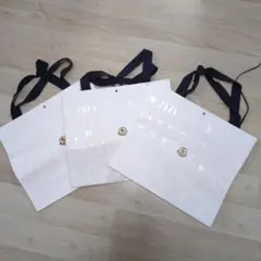 モンクレール 紙製ショッピングバッグ 3枚セット