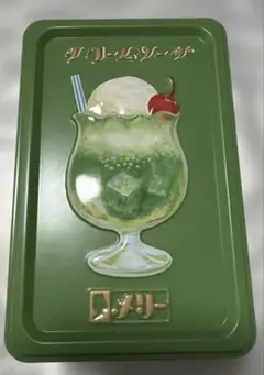 メリーチョコレート　クリームソーダ空き缶