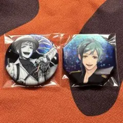 ツイステ　フロイド　スモプラ実験着缶バッジ36個セット ツイステ フロイド スモプラ実験着缶バッジ36個セット ツイステ