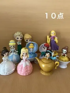 ディズニープリンセスガチャガチャ　Qposket