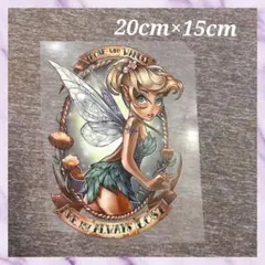 アイロンワッペン アイロンシート 転写シート ティンカーベル プリンセス 簡単