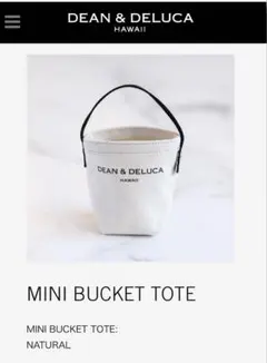 ディーンアンドデルーカ　ハワイ　ミニバケットトート