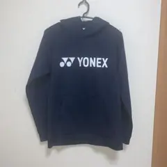YONEX フード付きスウェット ネイビー