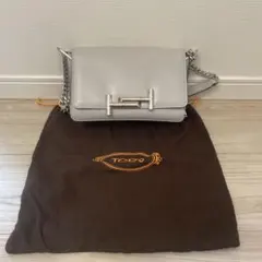 TOD'S ショルダーバッグ ライトグレーのサムネイル