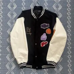 刺繍デザイン メンズ　スタジャン