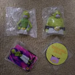 【新品】ドラゴンボール一番くじＦ賞 フィギュア 2体セット&ラバー&アクレット