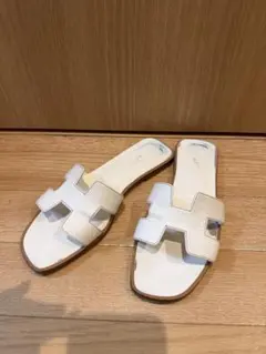 ⭐︎美品⭐︎HERMES/エルメス/オラン/サンダル/ホワイト/レザー 楽天市場】エルメス HERMES サンダル レディース 34 21.5cm オラン