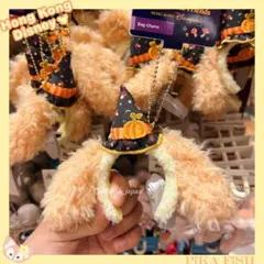 【即発送☆】クッキーアン　ハロウィンカチューシャキーホルダー　香港ディズニー