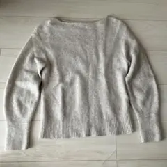 GLOBAL WORK ニットセーター Mサイズ ライトグレー