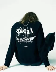 【未使用品】UNDERCOVER×sacai ブラック スウェット 2のサムネイル