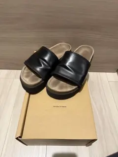 Hender Scheme caterpillar サンダル ブラック 5 - メルカリ