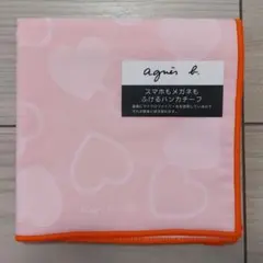【新品未使用】agnes b.　アニエスベー　スマホもメガネもふけるハンカチーフのサムネイル