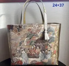 帯のリメイクバッグ　お姫様　時代祭り