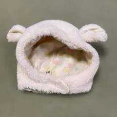 ベビー用耳付きフリース帽子
