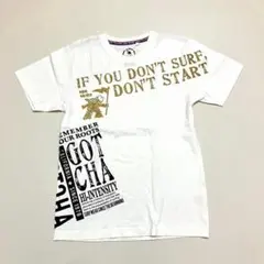 GOTCHA ロゴプリント Tシャツ ホワイト M