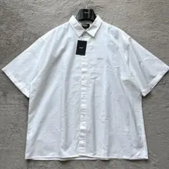 柊華様ご専用　新品タグ付き HUF 半袖シャツ リネン混 オックスフォードのサムネイル