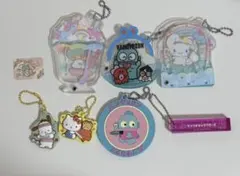 サンリオ キキララ ハンギョドン シナモロール アクリルチャーム ストラップ