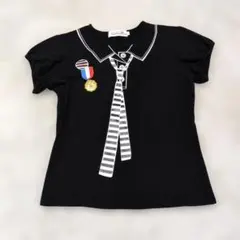 【極美品】le coq sportif Tシャツ 半袖 ネクタイ ストレッチのサムネイル
