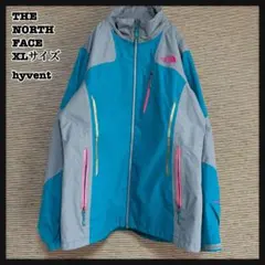 【ノースフェイス】マウンテンパーカー　プロヒート　ハイベント　緑ピンク刺繍C2