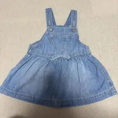 babyGAP デニム ジャンパースカート 12-18m