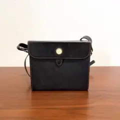 marie claire マリ・クレール スクエア ショルダーバッグ 黒＊.