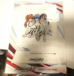 エヴァンゲリオン　ストア　アクリルスタンド　綾波レイ　式波アスカ　真希波マリ