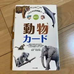 動物カード くもんの自然図鑑カード
