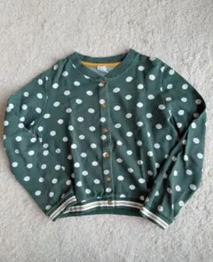 PETIT BATEAU 水玉模様 長袖カットソー 140cm