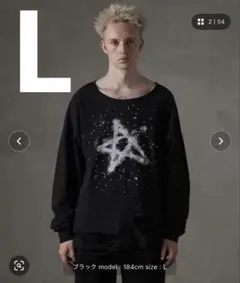 GRANCY スカル ラインストーン Tシャツ Lサイズ - メルカリ