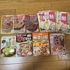 丸美屋 釜めしの素 ふりかけ 鍋の素 詰め合わせ 10点セットのサムネイル