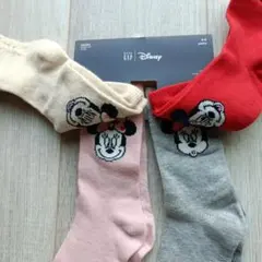 レア 新品 2290円★ディズニー ミニーマウス 長め 靴下 16 17 18