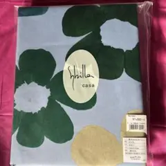 Sybilla casa 掛けふとんカバー ベソス ブルー 150x210cmのサムネイル