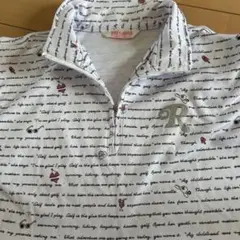 ゴルフウェアROCKY HOPPER プリント柄 半袖シャツ試着のみ