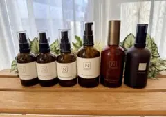 Norganic Nオーガニック空瓶/空き瓶/空き容器/遮光容器☆化粧水乳液6本