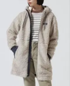 パタゴニアM〜Ｌ新品ウィメンズ、ダスティ・メサ・パーカー　ボア　フリース