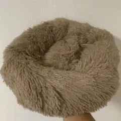 猫ベッド 犬ベッド ふわふわ ラウンド型 暖かい ペットクッション 滑り止め