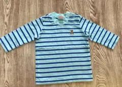 ミキハウス 長袖 Tシャツ ミントグリーン　70