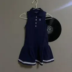 Ralph Lauren ラルフローレン ノースリーブ ワンピース ポロシャツ