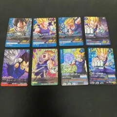ドラゴンボール データカードダス 破壊王子 ベジータ他7点
