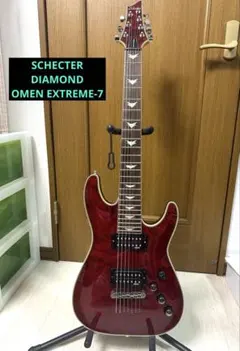 7弦 SCHECTER DIAMOND OMEN EXTREME-7のサムネイル