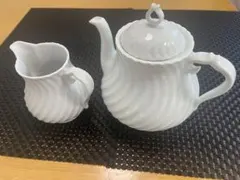 リモージュ  ポット　フランス コーヒーポット.LIMOGES フランスヴィンテージ雑貨 リモージュ 磁器