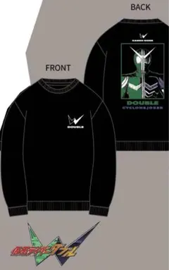 L　仮面ライダーダブル　プルオーバー、他　M　3L　トレーナー　スウェット