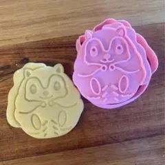 【E71】可愛い❤︎エゾモモンガ　　スタンプクッキー型