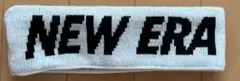 NEW ERA ヘッドバンド ホワイト/ブラック 白