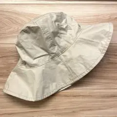 【美品】Kijima Takayuki コットンソフトハット オフホワイト