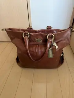 COACH マディソン サブリナ 2way ハンドバッグ ブラウン レザー - メルカリ