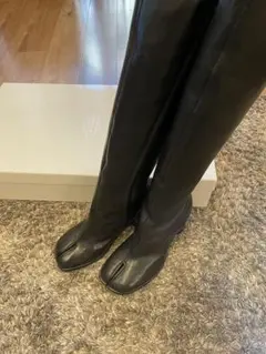Maison Margiela tabi 38ロング ラムレザー
