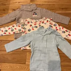 お値下げ中！女の子長袖トップス6枚セット（90・80サイズ）